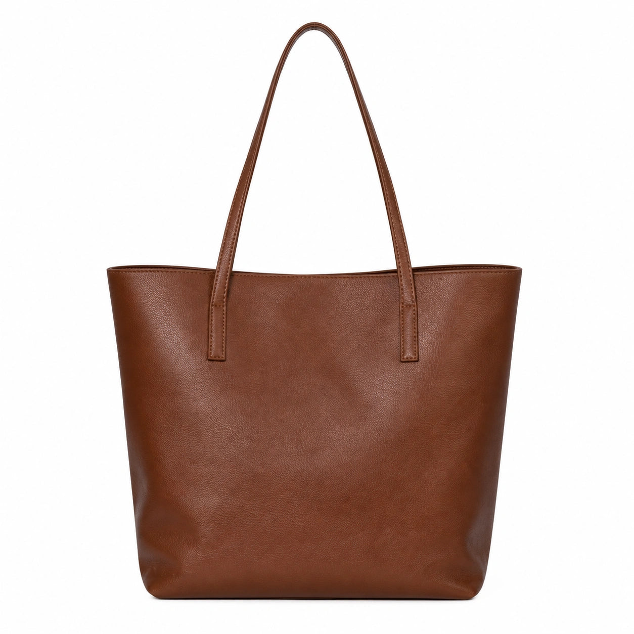 Bagzora Women's Brown Faux Leather Tote Bag